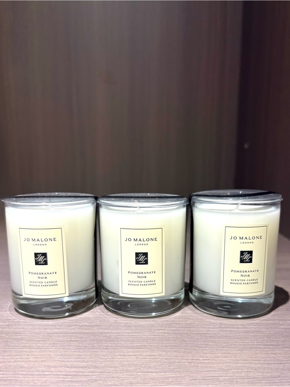 Jo Malone Pomegranate Noir Scented Candle Set 65g x 3